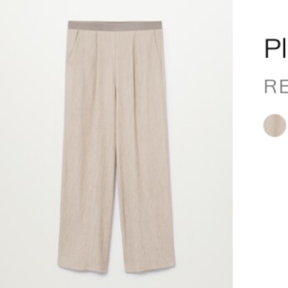 Mango Flowy wide leg pant - Picture 5 of 5